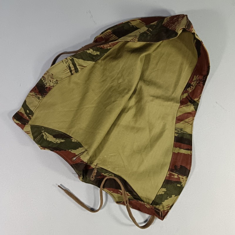 CAPUCHE DE VESTE TAP 47-56 CAMOUFLEE PARACHUTISTE ET LEGION ETRANGERE GUERRE D'ALGERIE